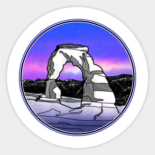 Delicate Arch Sticker